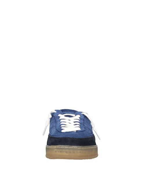 Sneakers in camoscio D.A.T.E. | SPORTY COLOREDBLU-BIANCO
